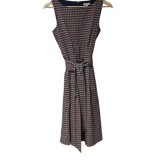 L.L.Bean Sleeveless Fit and Flare Dress Size 2 - Picture 7 of 8